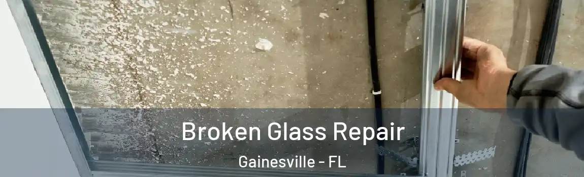 Broken Glass Repair Gainesville - FL
